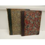 COX THOMAS.  Bound extracts re. Cumberland & Westmorland. Each with fldg. eng. map. Quarto. Rubbed