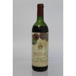 Vintage wine: 1978 Pauillac Chateau Mouton Rothschild Grand Cru Classé, 75cl.