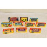 Corgi Toys- Collection of ten Corgi boxed model vehicles to include no 468 Routemaster Bus, no 438