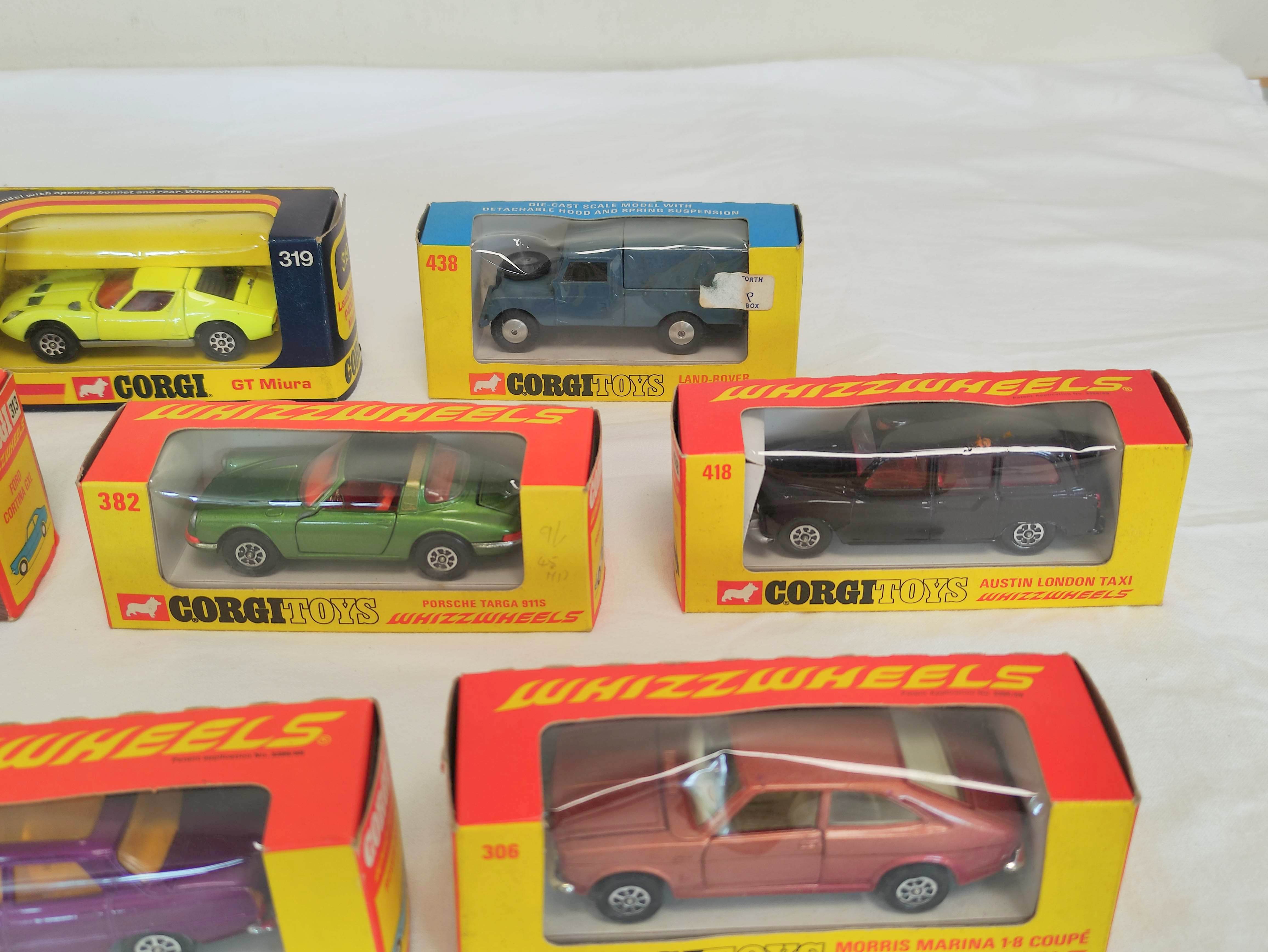 Corgi Toys- Collection of ten Corgi boxed model vehicles to include no 468 Routemaster Bus, no 438 - Image 4 of 9