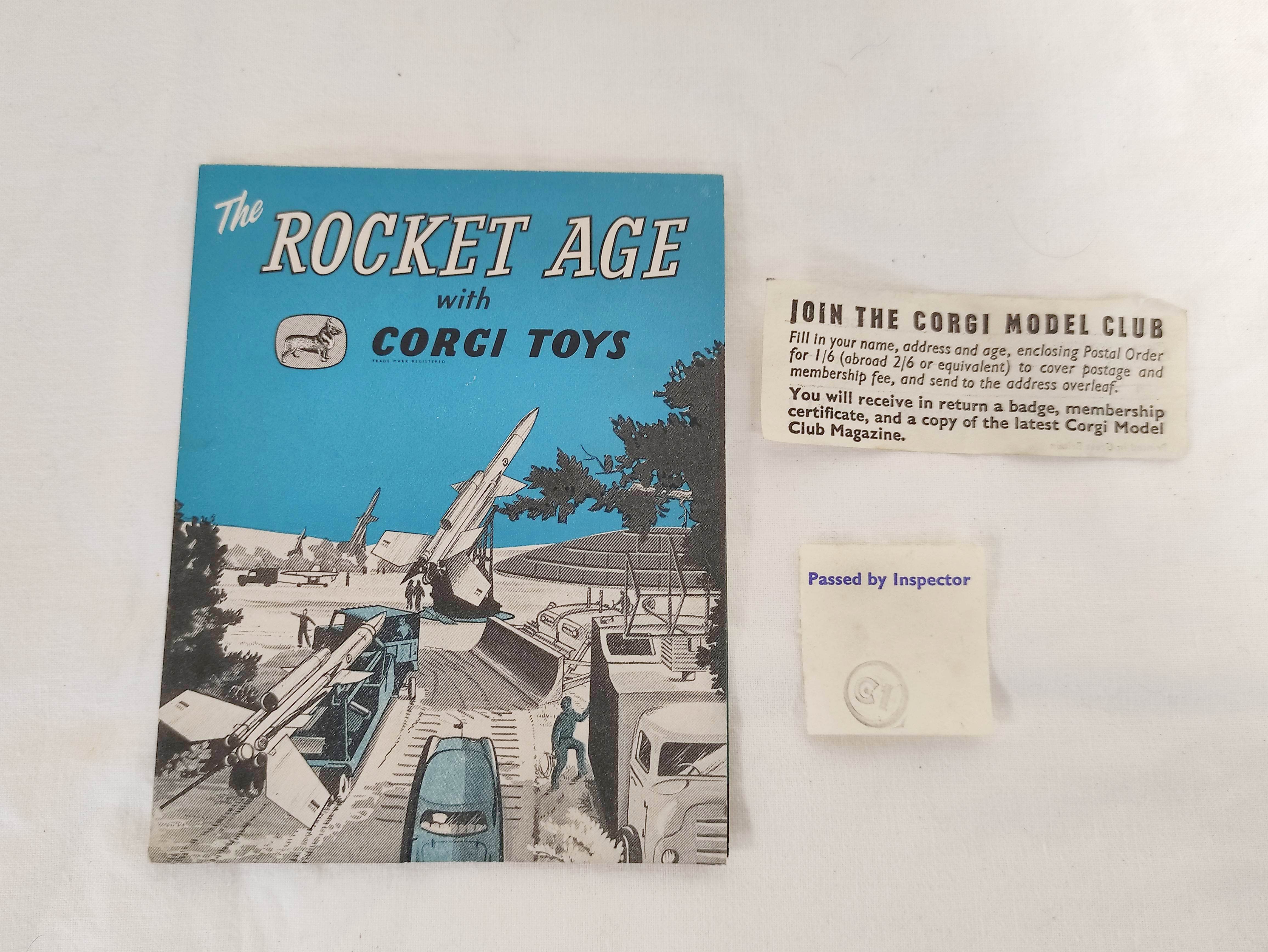 Corgi. Rocket Age Gift Sets to include No 4 Bristol Bloodhound Guided Missile With Launching Ramp, - Image 4 of 12