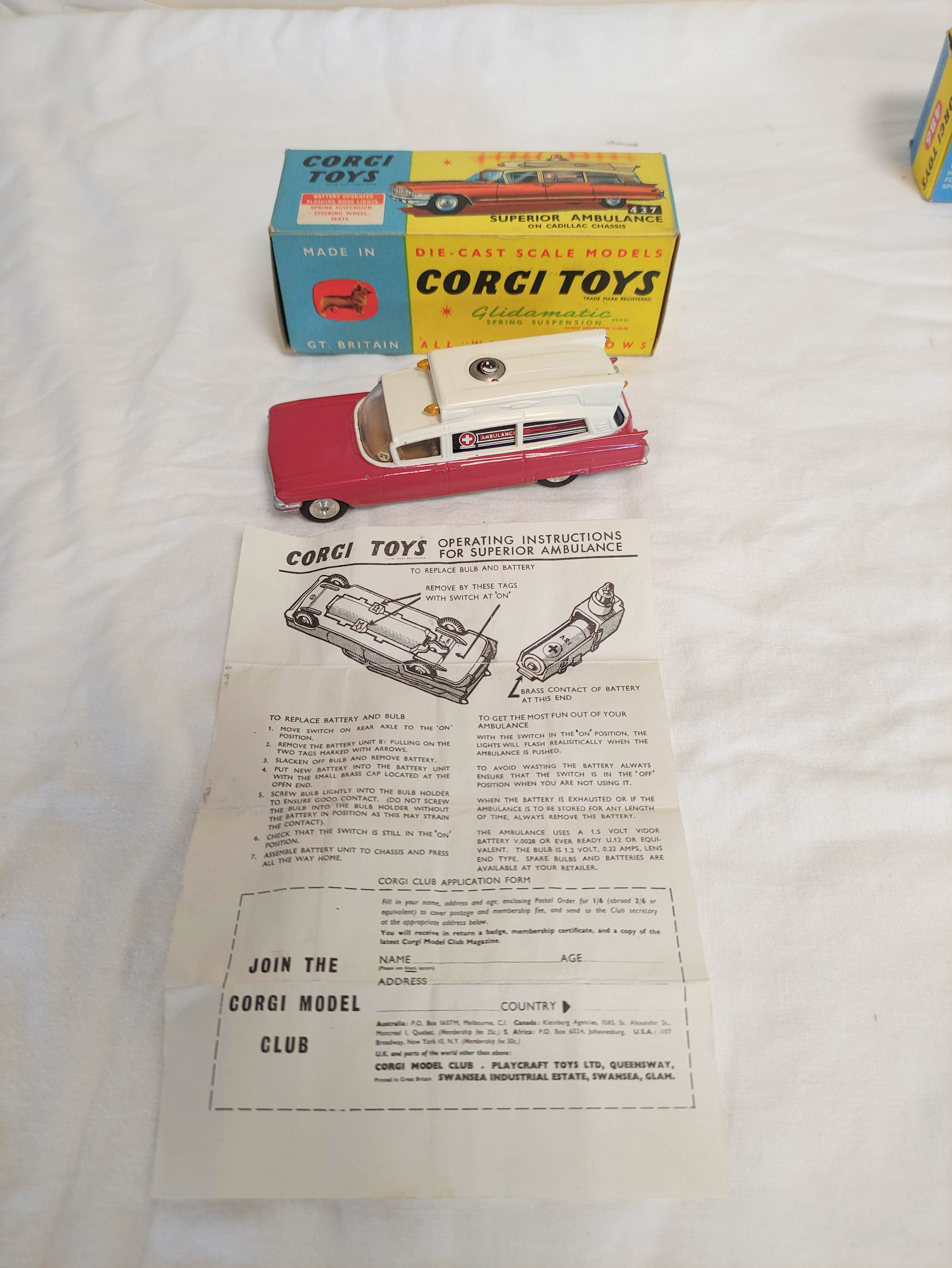 Corgi Toys- Collection of seven boxed Corgi model cars to include no 486 Kennel Service Wagon with - Image 2 of 15