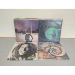 A large quantity opf mixed LPs to include Moody Blues, Elvis, Joan Armatrading & Bob Marley Kaya. (