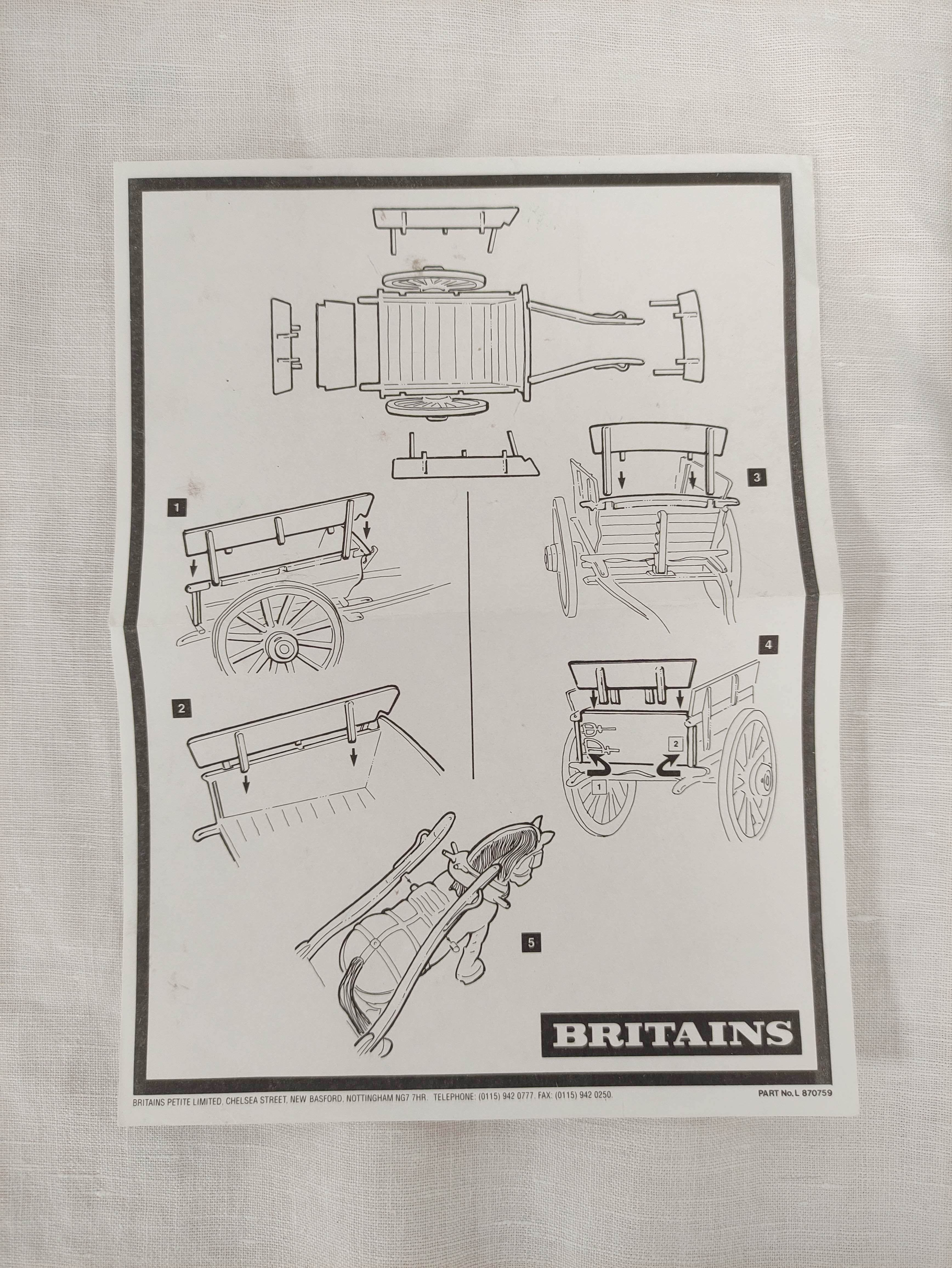 Britains Ltd. Three boxed 1994 Home farm Collector's Sets comprising of 8704 Plough Set, 8705 - Image 4 of 10