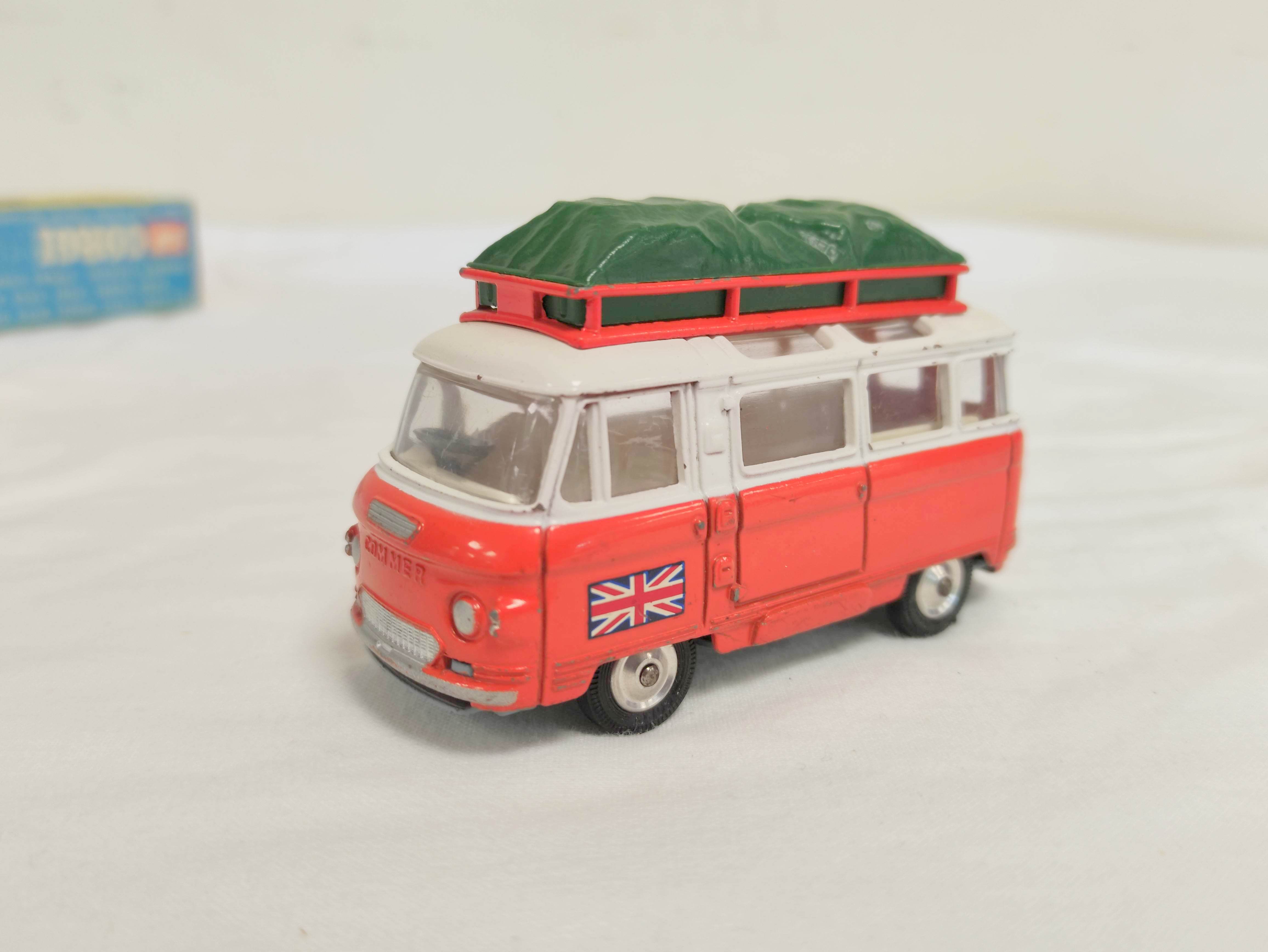 Corgi Toys- Boxed no 508 Holiday Camp Special Commer Bus 2500 series with orange and white body, - Image 6 of 7