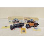 Corgi Toys. Two limited edition boxed model advertising vehicles to include a Foden flat bed G&C