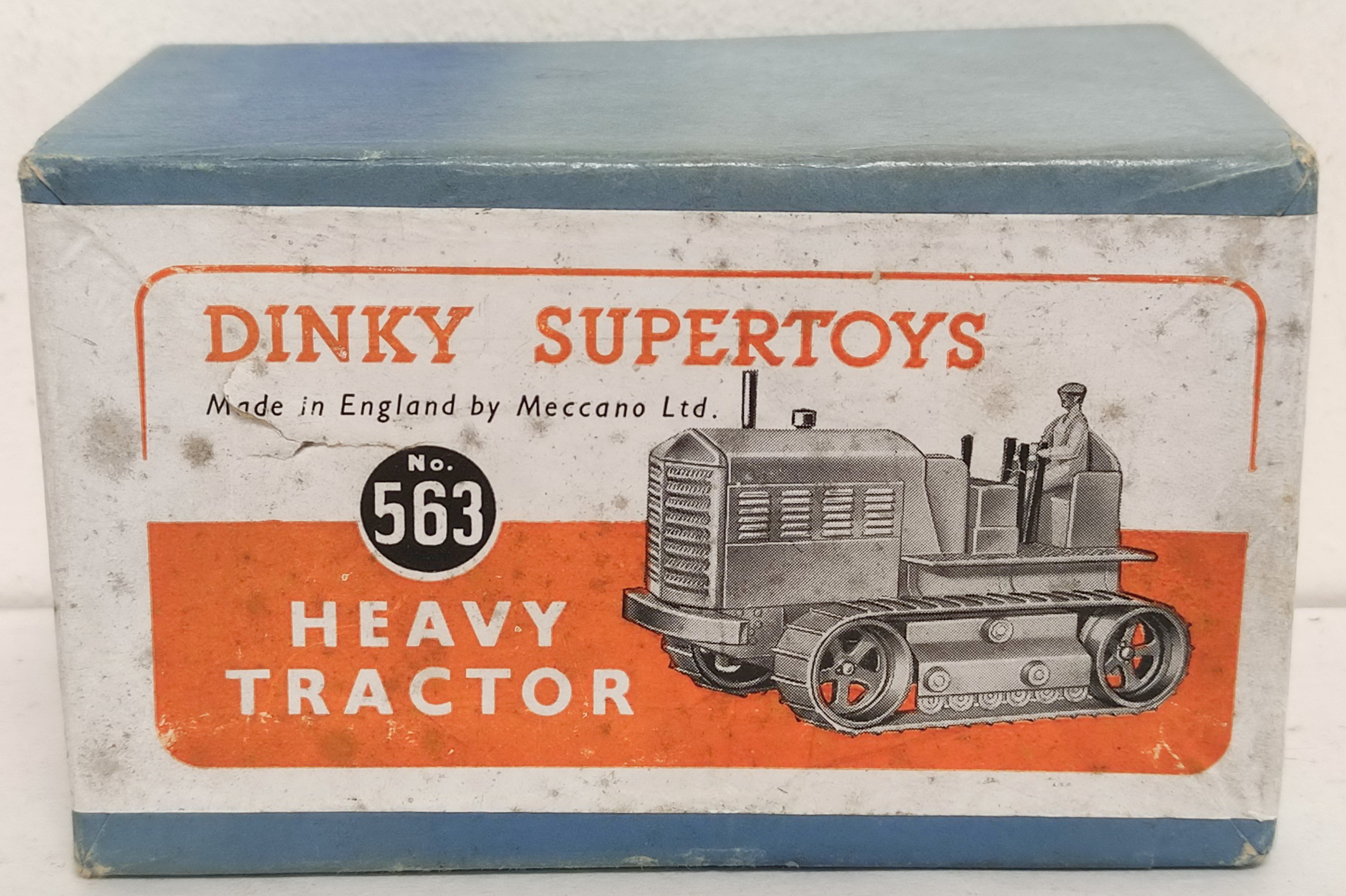 Five vintage Dinky Supertoys Foden diecast model vehicles. To include a boxed Heavy Tractor No563, - Image 6 of 9