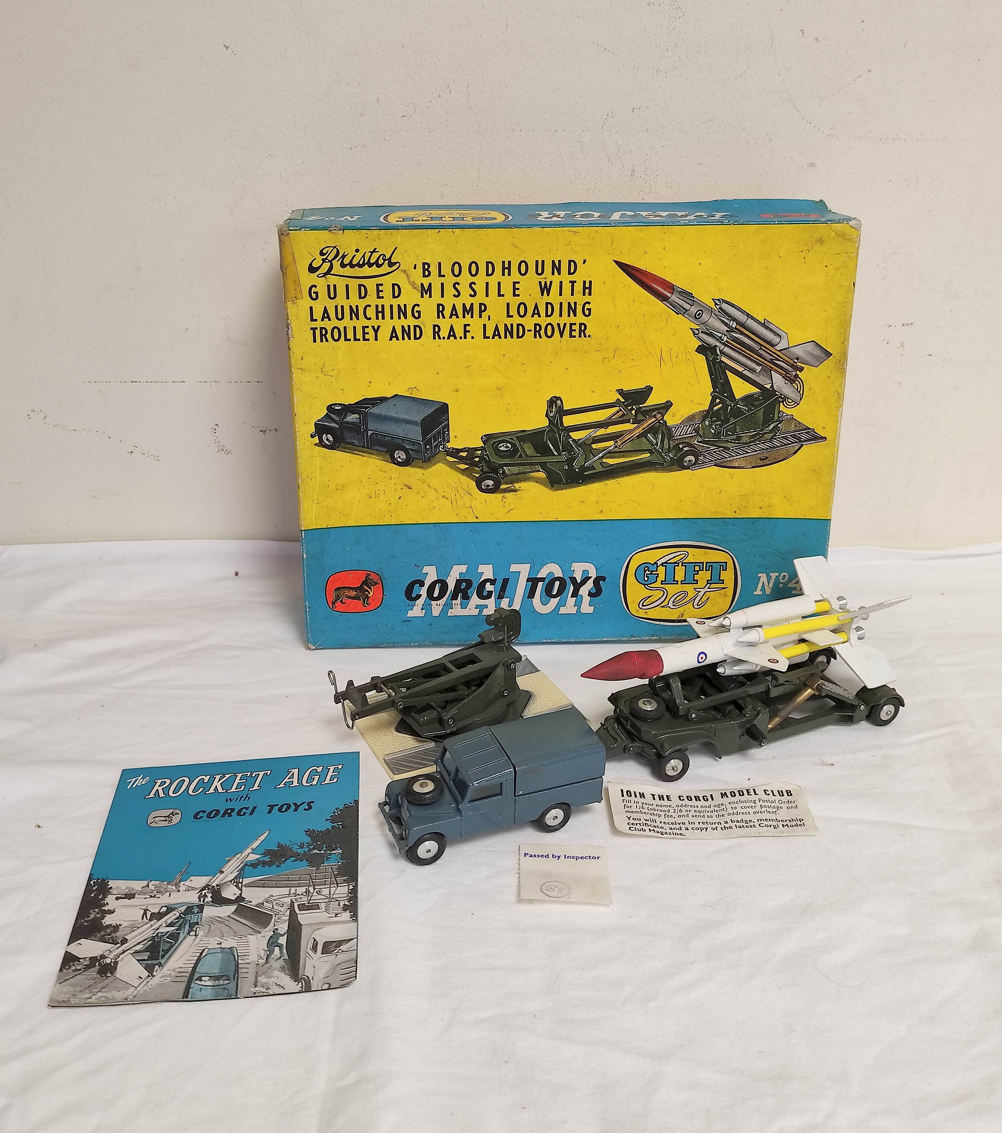 Corgi. Rocket Age Gift Sets to include No 4 Bristol Bloodhound Guided Missile With Launching Ramp, - Image 2 of 12