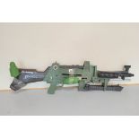 Topper Toys- Johnny Seven O.M.A One Man Army combat rifle of green plastic construction with bi-