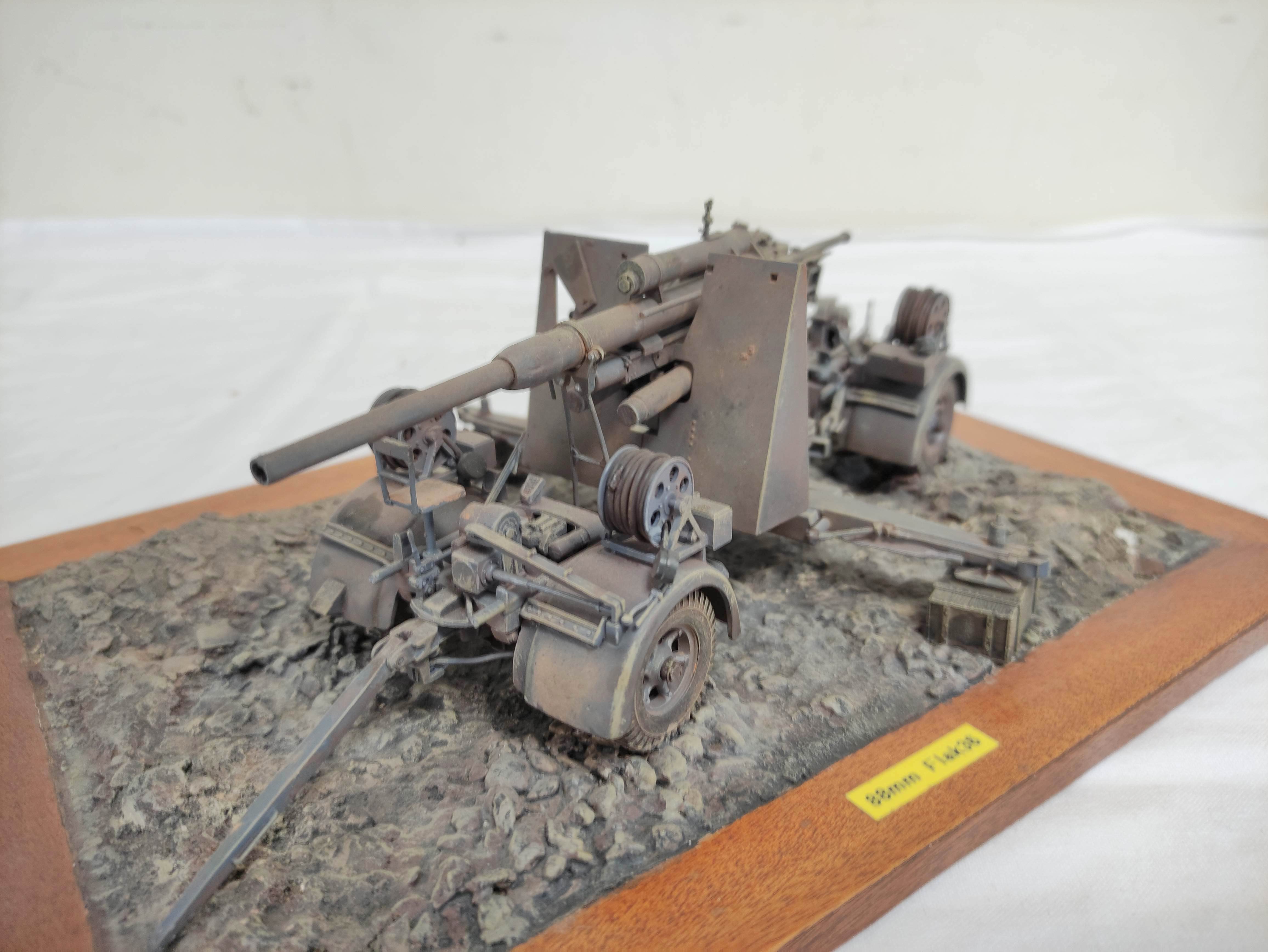 Four collector's model military vehicles. To include a Warrior MK5 A.P.C, British Tamiya L.R.D.G - Image 5 of 11