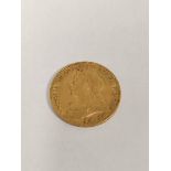 Great Britain. Victoria 1895 full gold sovereign.