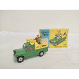 Corgi Toys- Boxed no 472 Public Address Vehicle in clean condition with green and yellow body,