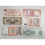 Banknotes- Pristine world banknotes predominantly comprising of Central & South American issues