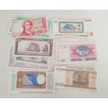 Banknotes- Pristine world banknotes predominantly comprising of Asian, Eastern Block & African