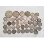 Great Britain. Collection of silver coins comprising of .500 & .925 grade examples to include