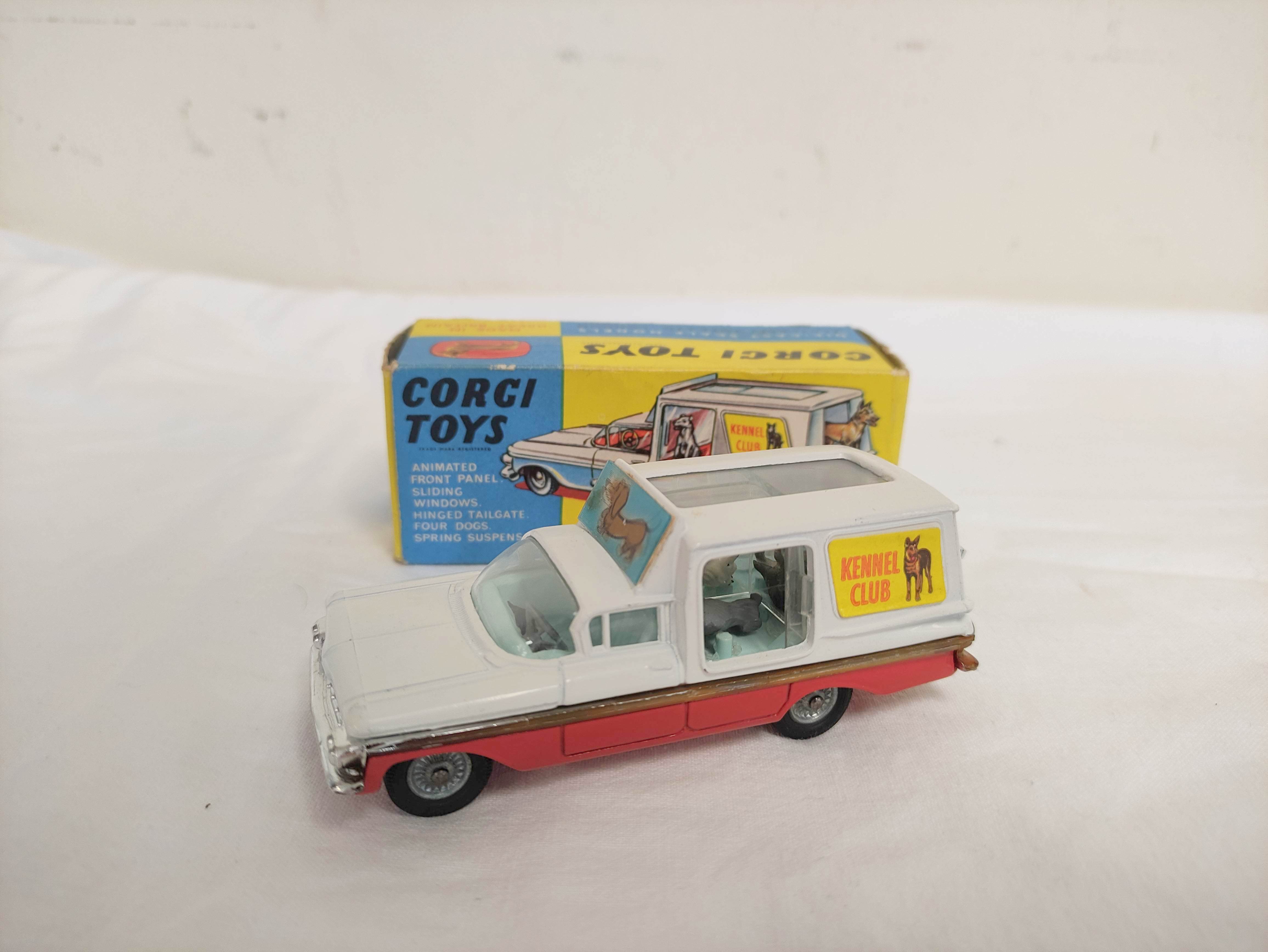 Corgi Toys- Collection of seven boxed Corgi model cars to include no 486 Kennel Service Wagon with - Image 7 of 15