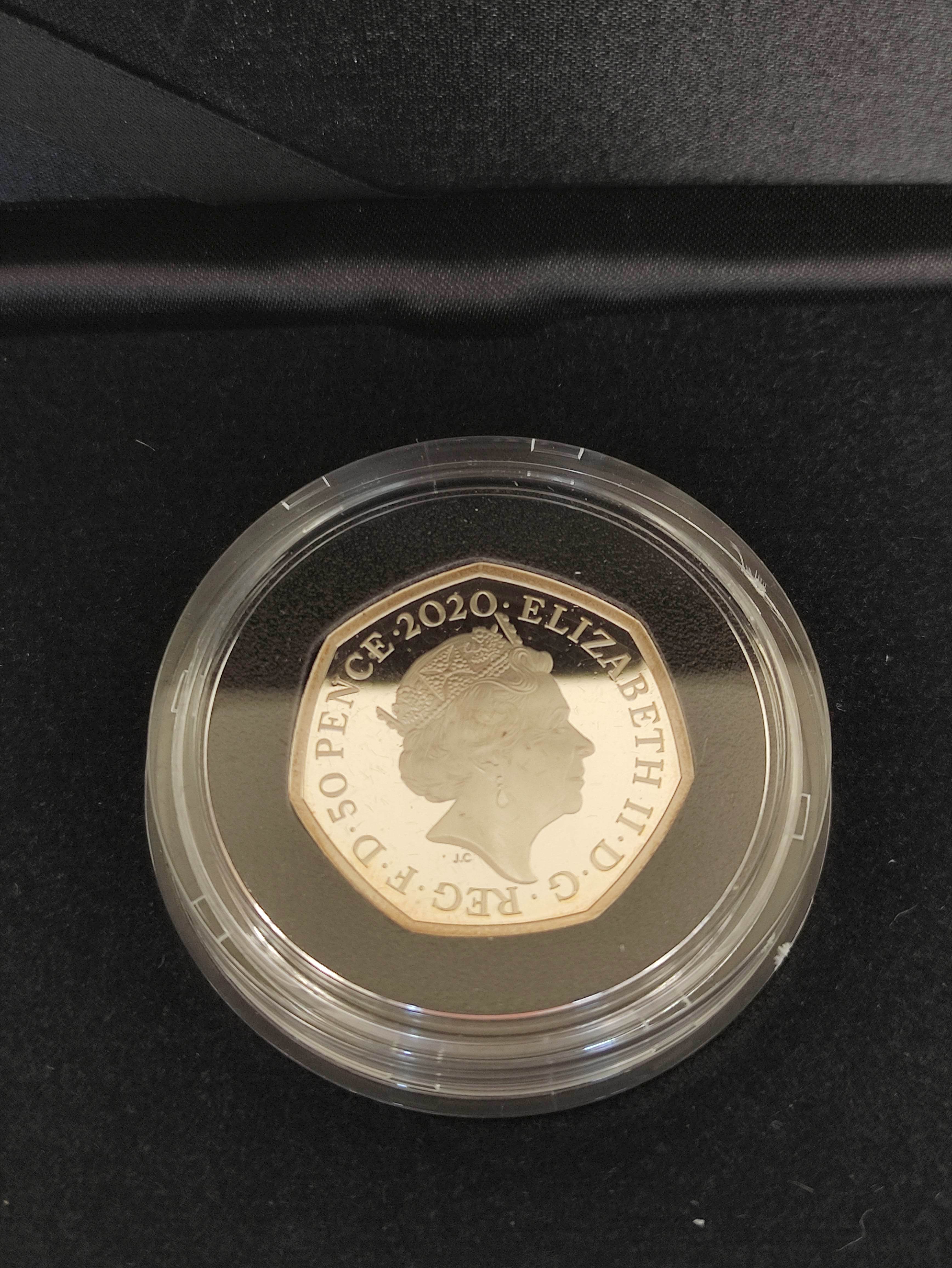 Great Britain- Limited edition boxed 2020 Withdrawal From the European Union Brexit 50 pence proof - Image 4 of 8