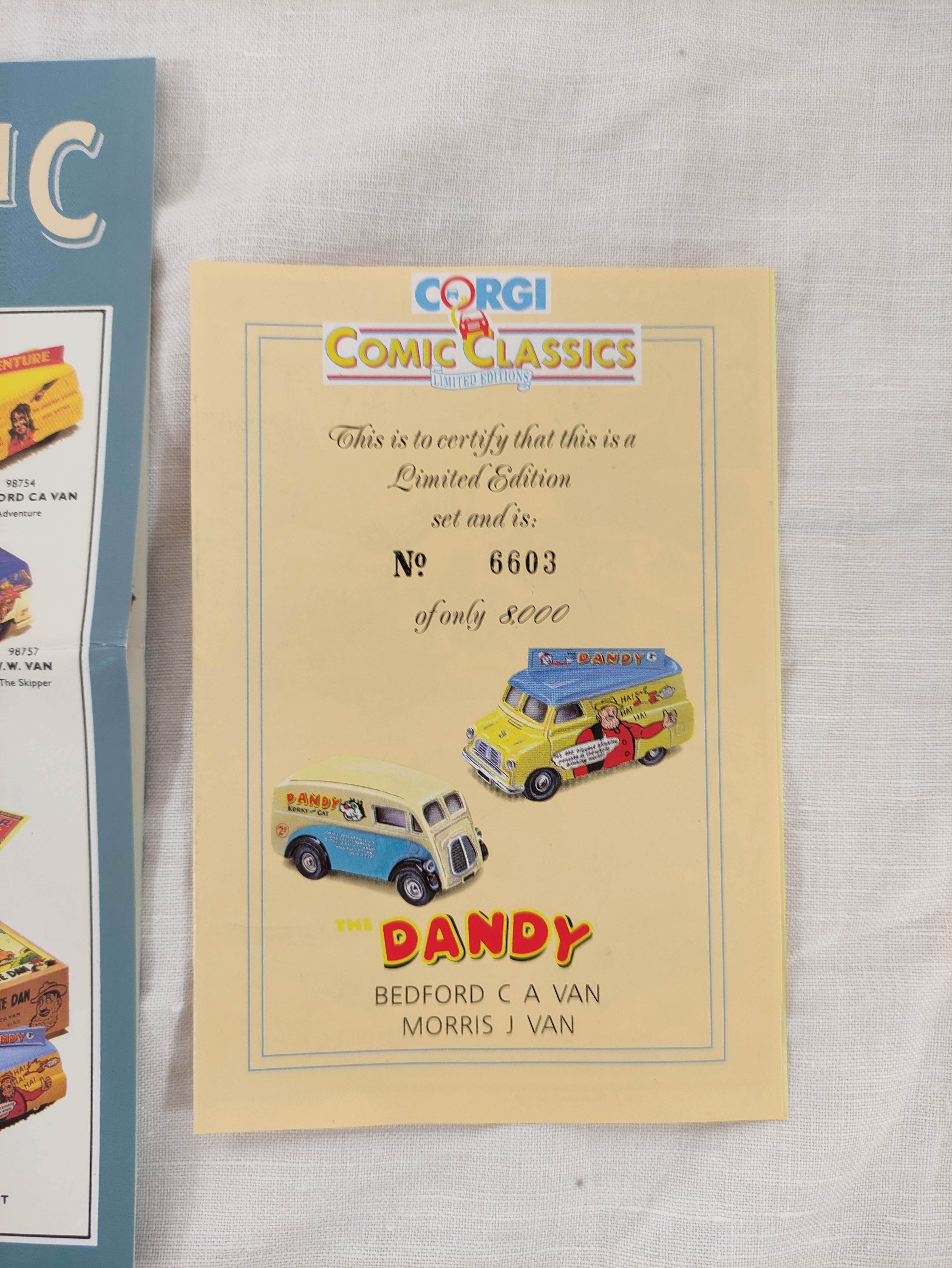 Collection of boxed model vehicles to include Corgi Comic Classics Ltd edition Desperate Dan and - Image 6 of 10