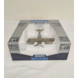 1:48 scale Franklin Mint Armour Collection boxed diecast Spitfire MKV B RAF airplane (98157). Ex