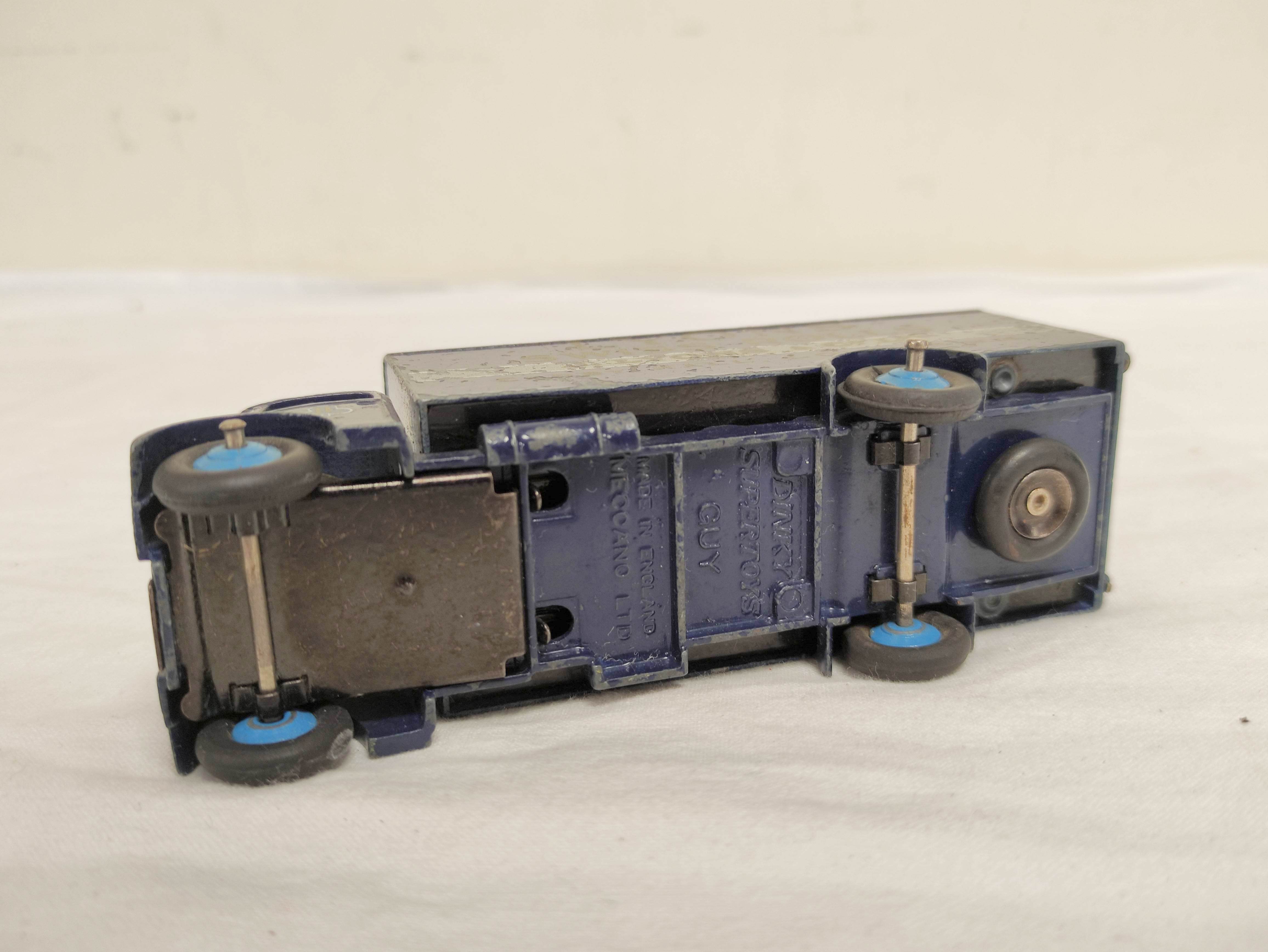 Dinky. Five unboxed model vehicles to include three Dinky 514 Guy Vans comprising of Lyons Swiss - Image 3 of 8