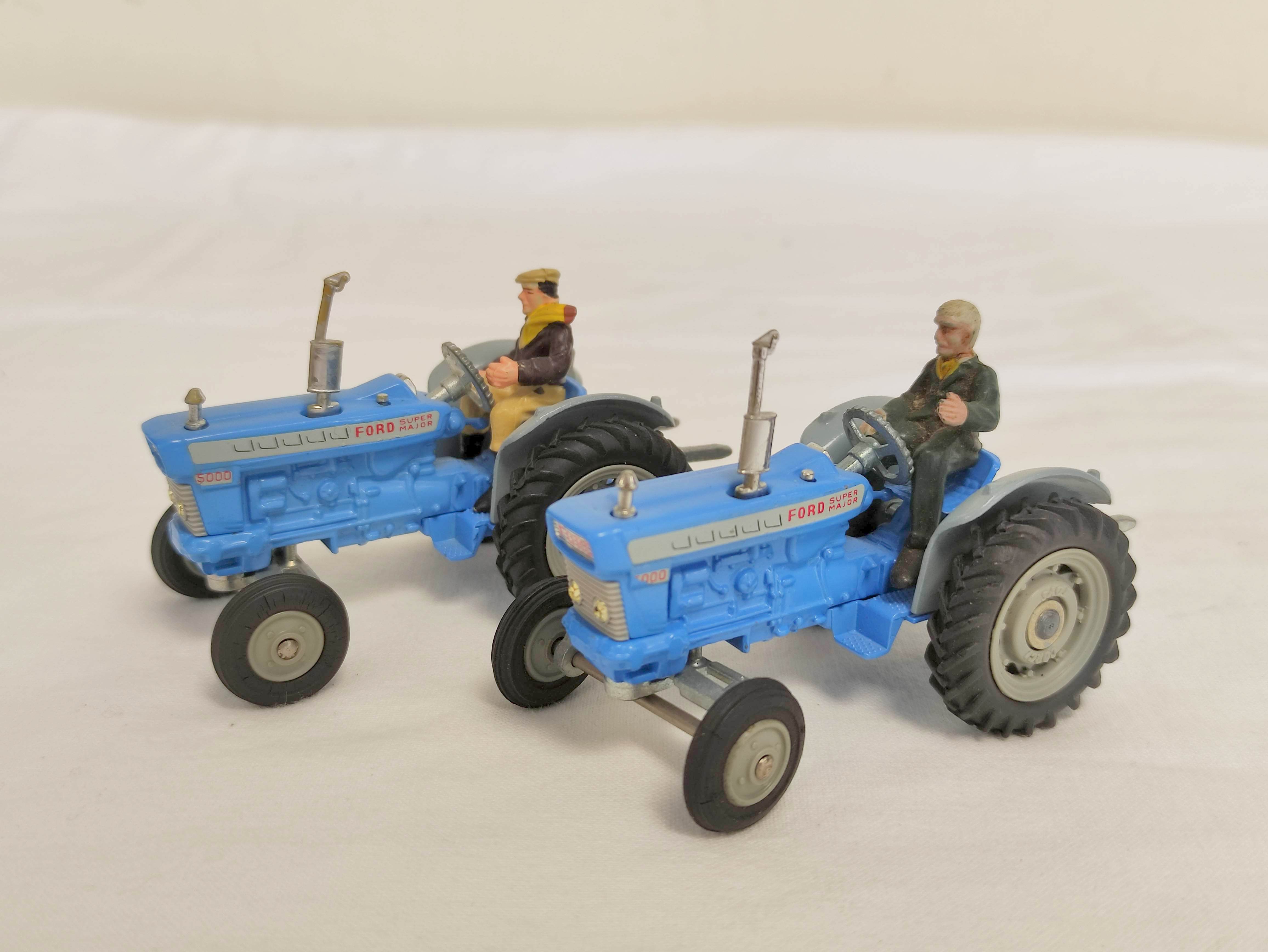 Corgi Toys- Collection of nine Corgi model tractors & farm implements to include boxed no 56 Four - Image 14 of 14