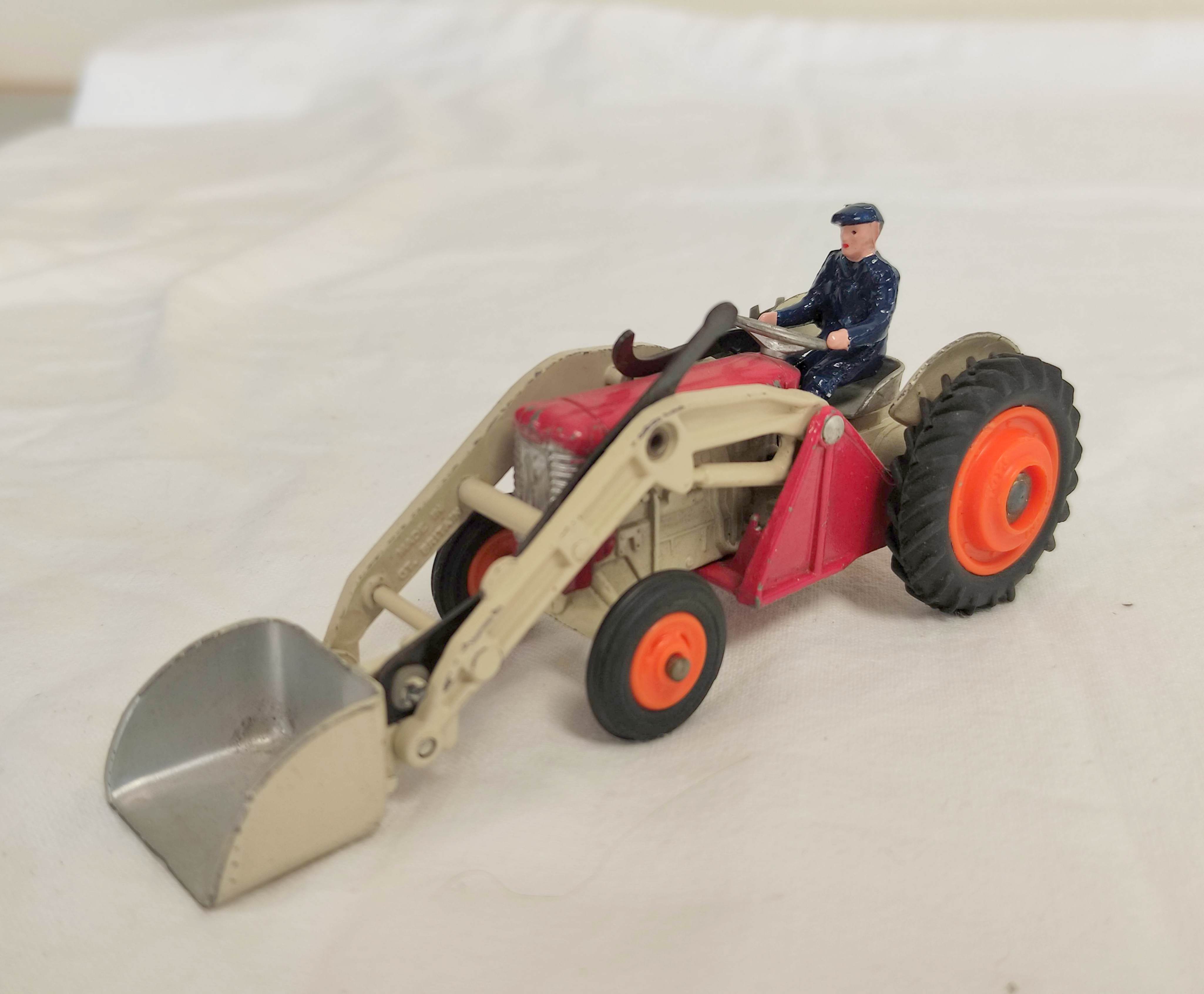 Corgi Toys- Collection of nine Corgi model tractors & farm implements to include boxed no 56 Four - Image 10 of 14