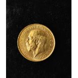 South Africa. George V. 1926 gold full sovereign. EF+