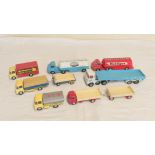 Corgi Toys- Collection of seven Corgi model vehicles to include no 1129 Bedford Articulated Milk