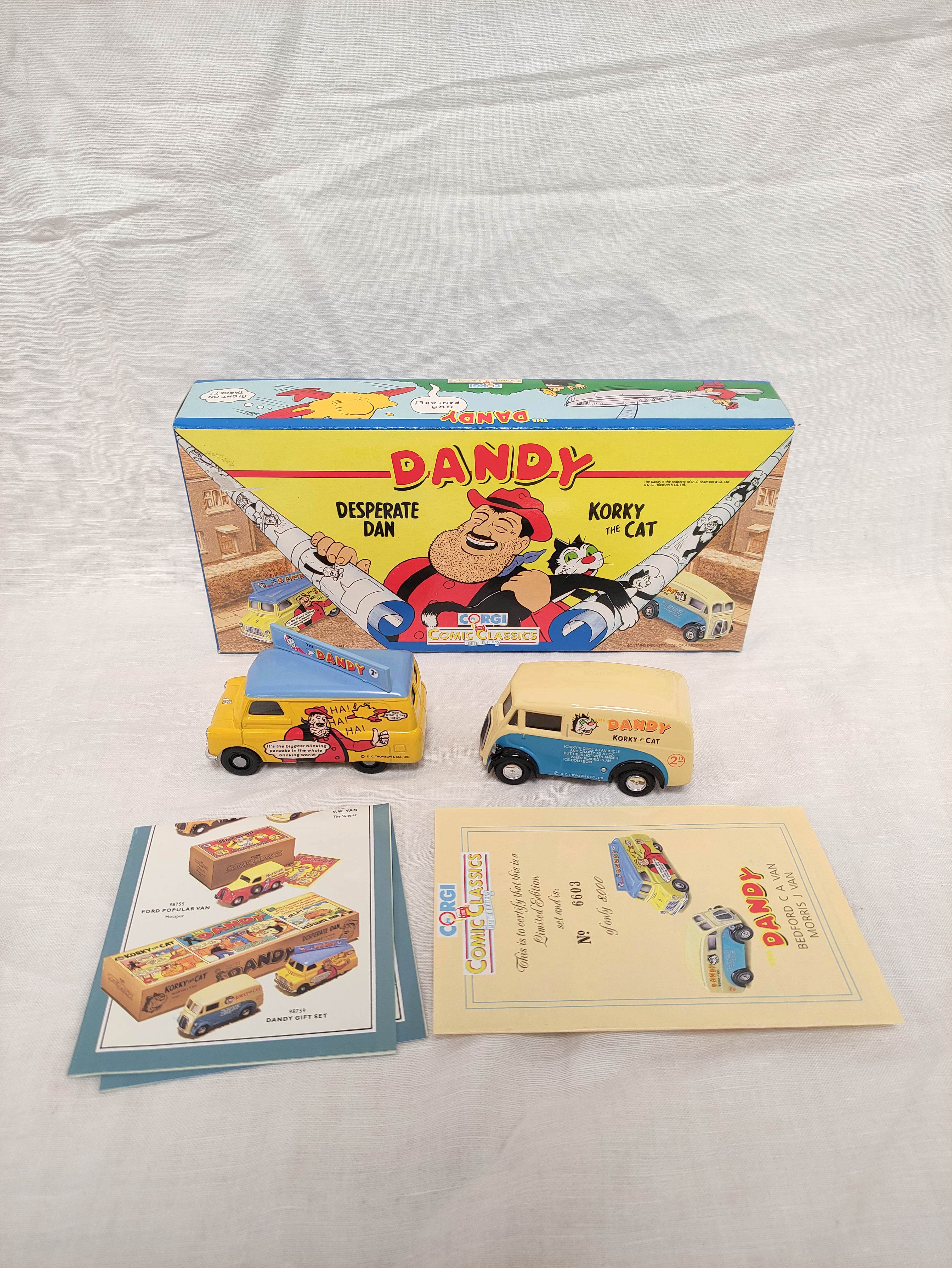 Collection of boxed model vehicles to include Corgi Comic Classics Ltd edition Desperate Dan and - Image 4 of 10