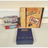 Beatles related items to include The Beatles Box eight album LP set, The Beatles Singles