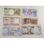 Banknotes- Pristine world banknotes predominantly comprising of Asian issues and dating from the