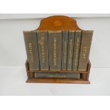 ASPREY AND HOUGHTON & GUNN of New Bond Street.  Reference Library. 8 small vols. incl. Atlas, each