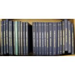 NORFOLK & NORWICH GENEALOGICAL SOCIETY. Norfolk Genealogy vols. 1 to 25. Blue cloth. 1969-1993.