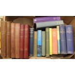 English Topography, Biography & others.  A carton of various vols.