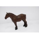 Bronzed figure of a horse by Northlight.