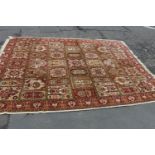Bakhtiari machine-made rug, 330cm x 250cm.