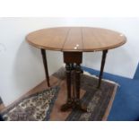 Late Victorian mahogany Sutherland table.