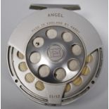 Hardy Angel 11/12 fishing reel, no. A10504, 11.5cm diameter.