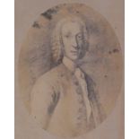 Antique portrait print depicting Sir John Wedderburn (taken prisoner at Culloden and executed at