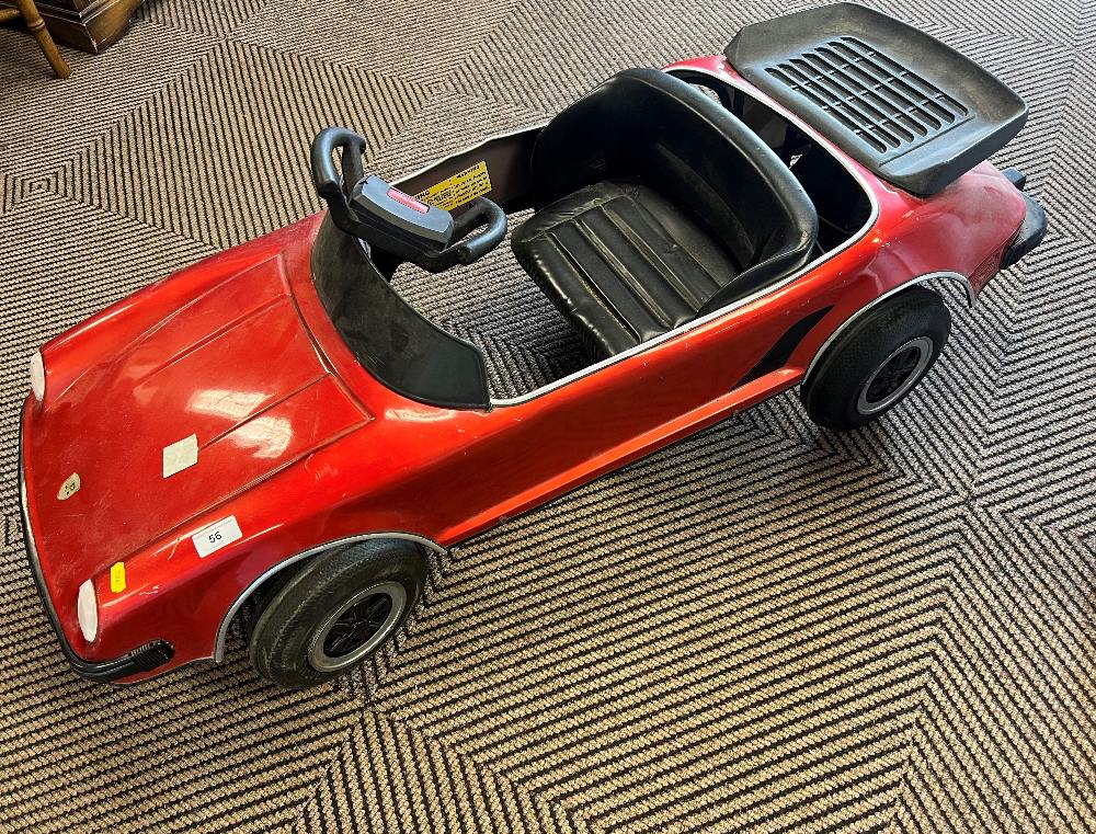 Model Porsche child's car; 115cm long