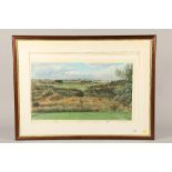 Linda Harlough '18th Hole Royal Birkdale Golf Club' pencil signed limited edition print 307/850 (