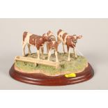 Border Fine Arts model 'Ayrshire Calves'