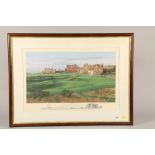 Linda Harlough ' 17th Hole of the old course' artist proof edition
