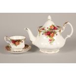 Royal Albert Country Rose six person teaset
