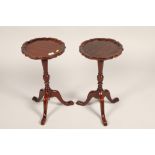 Pair of wine tables / occasional tables