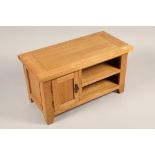 Contemporary Oak TV unit