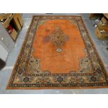 Early 20th Century Arts and Crafts Donegal hand knotted carpet in the Turkish style, c.1920,