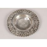 Early 20th century Indian silver plate; 426g