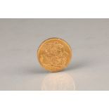 Gold sovereign, dated 1928, 8g