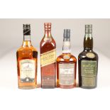 Four boxed assorted whisky including the Glenlivet archive single malt, 700ml, 43% vol, Longmorn